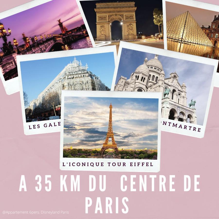 Appartement 7 Pers A Disneyland Paris Chessy  Dış mekan fotoğraf